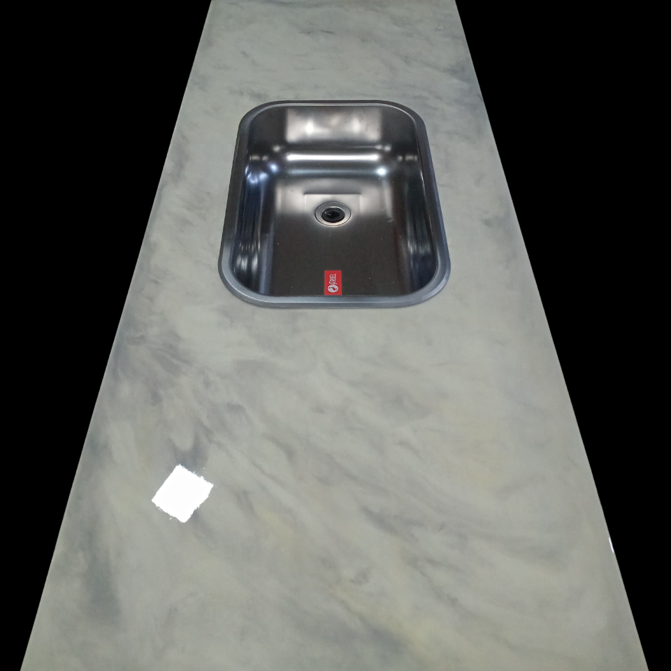 Mesada Mármol Blanco 150x60