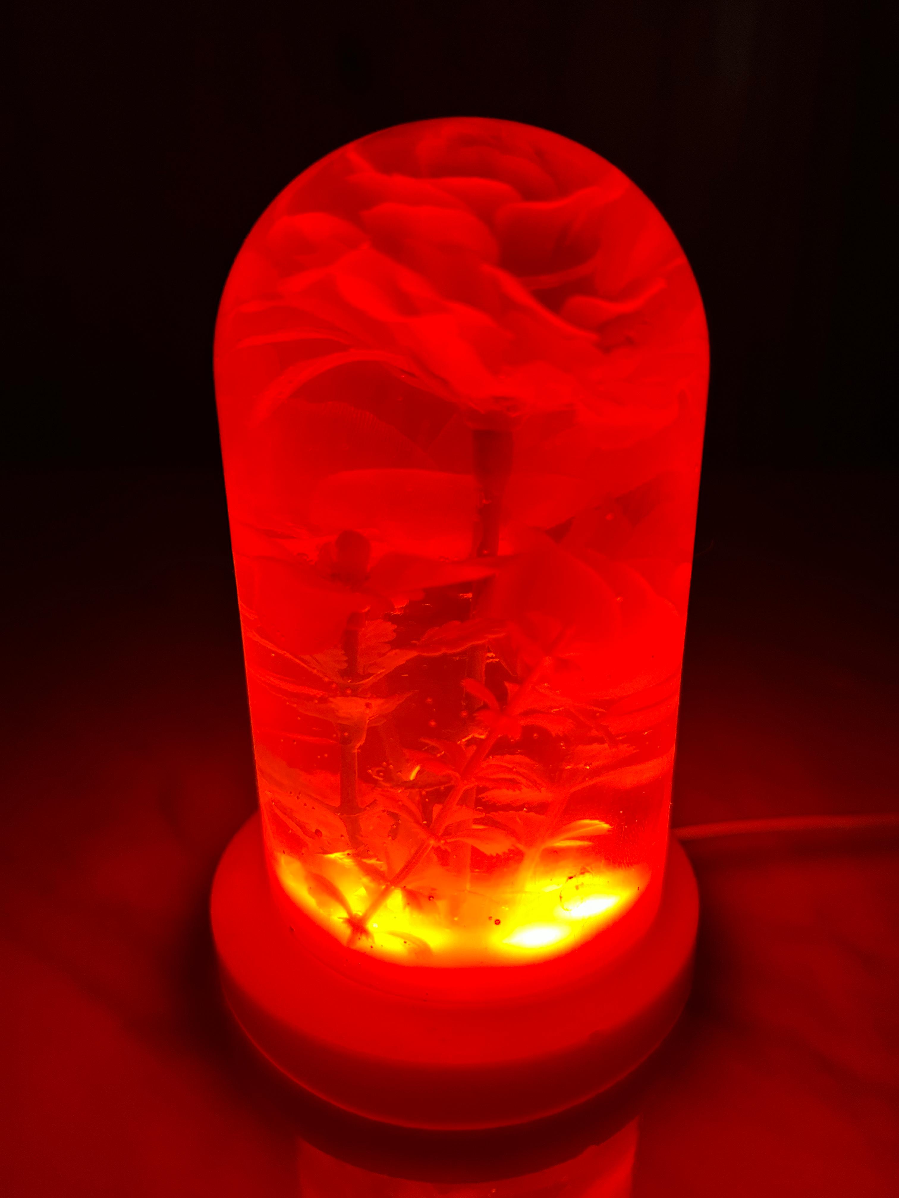 Lámpara Epoxi Floral